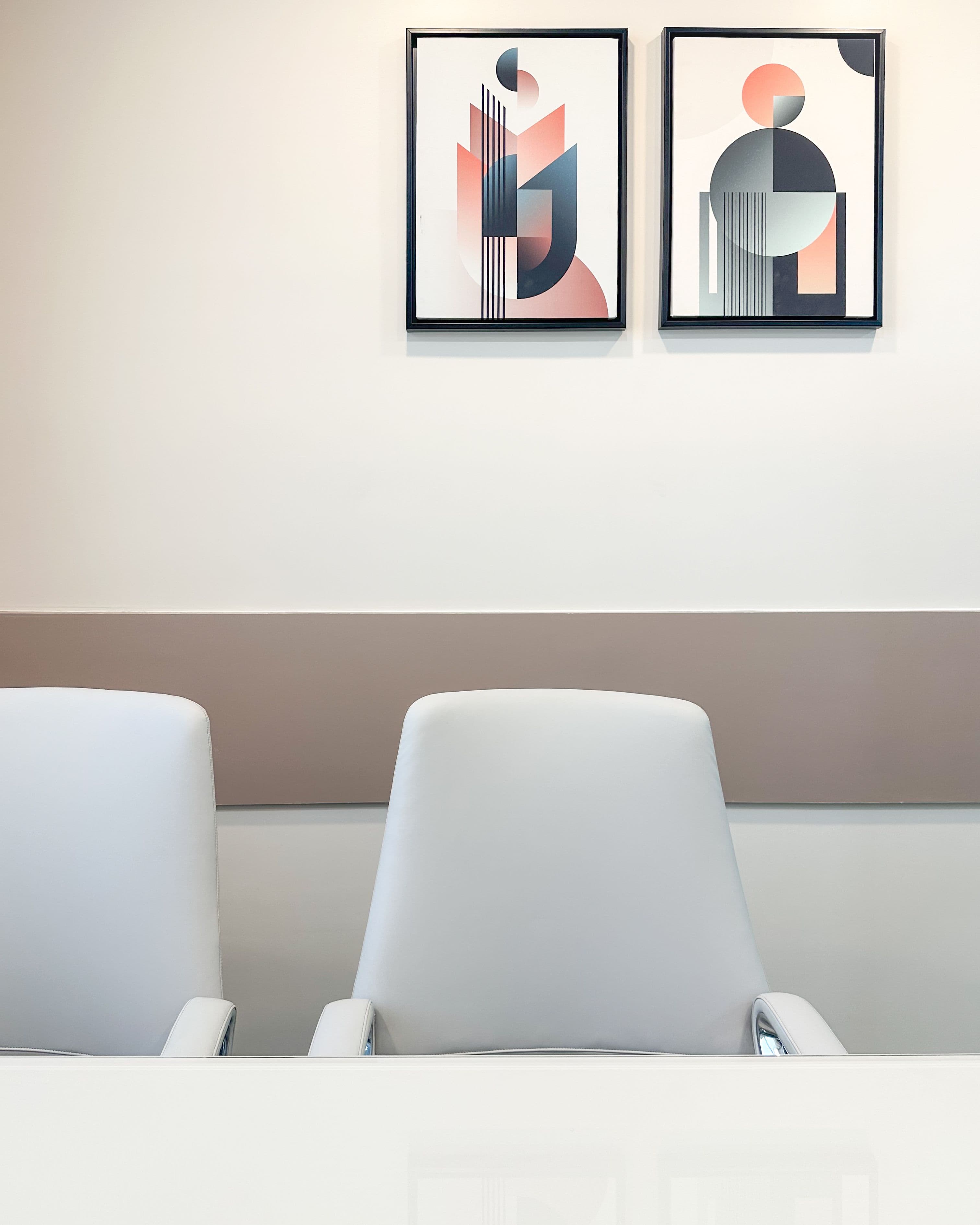 Modern Corporate Office Design Visualization - Detail View 2
