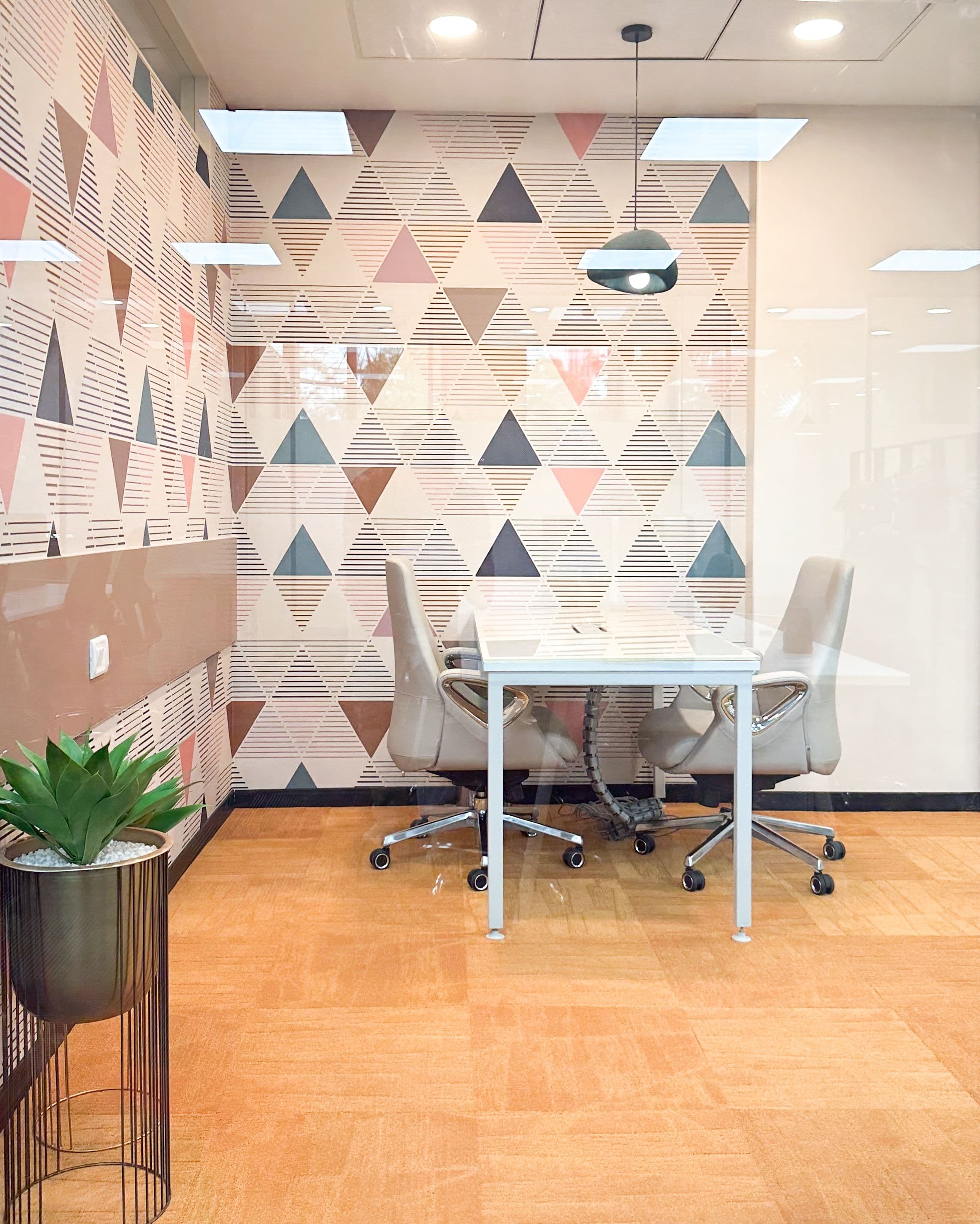 Modern Corporate Office Design Visualization - Detail View 4